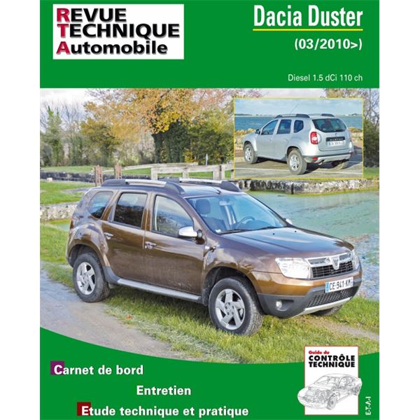 Pour Duster Diesel 1.5 dCi 110 ch depuis 03/2010 Pour Duster Diesel 1.5 dCi 110 ch depuis 03/2010