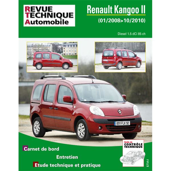 Pour Kangoo II 1.5 DCI de 01/2008 à 10/2010 Pour Kangoo II 1.5 DCI de 01/2008 à 10/2010