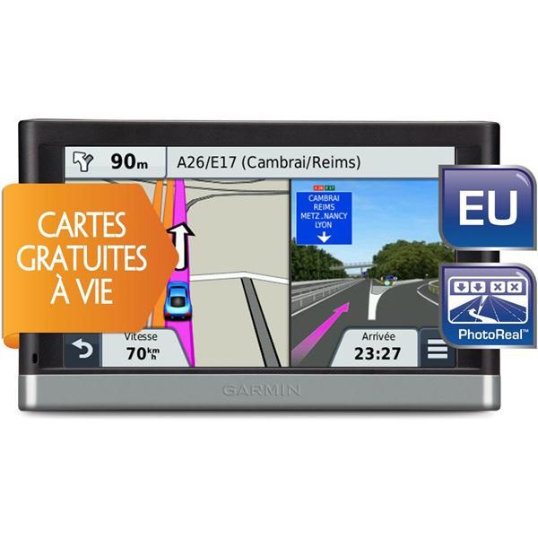 GPS Garmin Nüvi 2547 LM WE Europe de l'Ouest GPS Garmin Nüvi 2547 LM WE Europe de l'Ouest