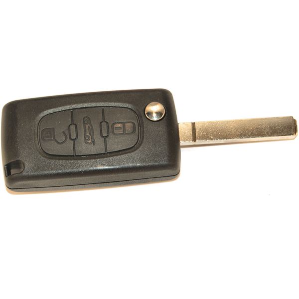 Coque de clé pour 207/307-8 LAME 7MM Coque de clé pour 207/307-8 LAME 7MM