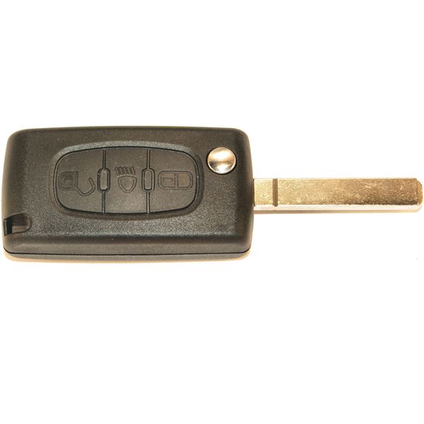Coque de clé pour 207/307-8 LAME 7MM Coque de clé pour 207/307-8 LAME 7MM