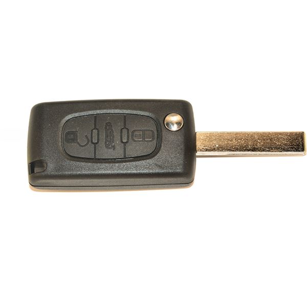 Coque de clé pour 207/307-8 LAME 8MM Coque de clé pour 207/307-8 LAME 8MM