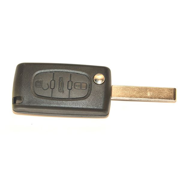 Coque de clé pour 207/307-8 LAME 8MM Coque de clé pour 207/307-8 LAME 8MM