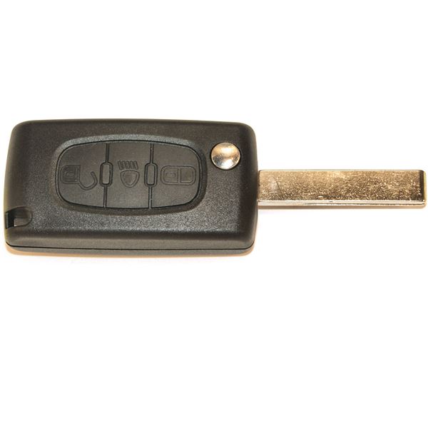 Coque de clé pour 207/307-8 LAME 8MM Coque de clé pour 207/307-8 LAME 8MM