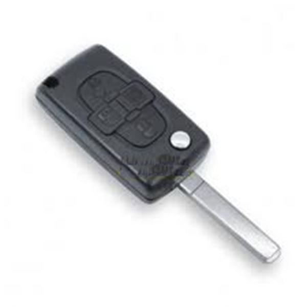 Coque de clé pour 807/1007 4 boutons Coque de clé pour 807/1007 4 boutons