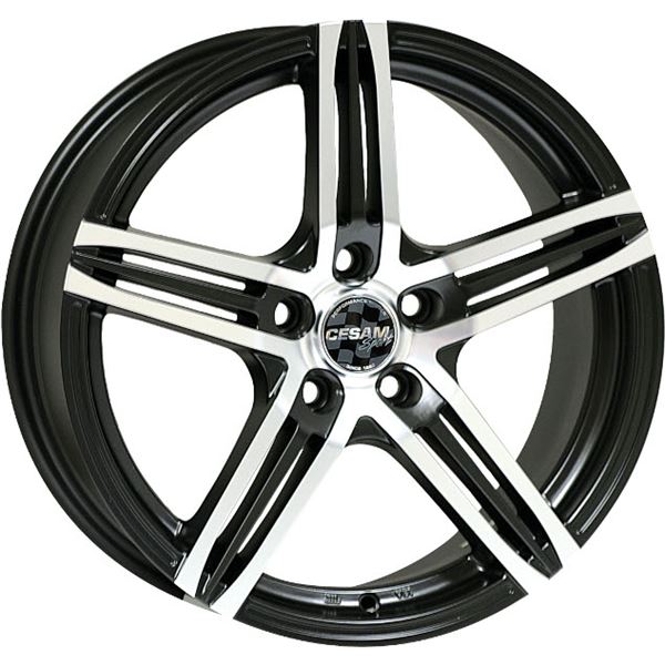 Jante Cesam Sport Tornado Black & Polish 17 pouces 5 x 120 ET35 Jante Cesam Sport Tornado Black & Polish 17 pouces 5 x 120 ET35