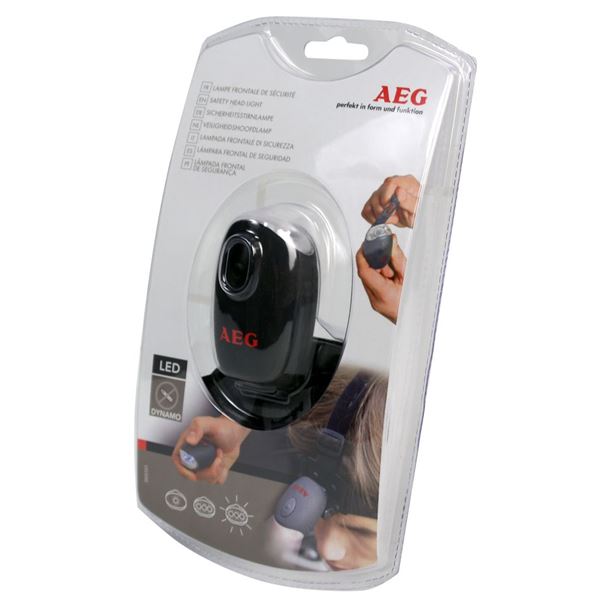 Lampe frontale dynamo à led AEG Lampe frontale dynamo à led AEG