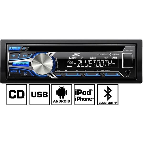 Autoradio Bluetooth JVC KD-R852BT Autoradio Bluetooth JVC KD-R852BT