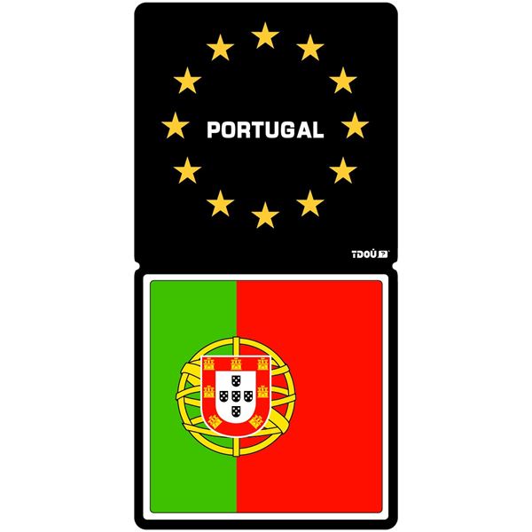 Autocollant voiture département Portugal Autocollant voiture département Portugal