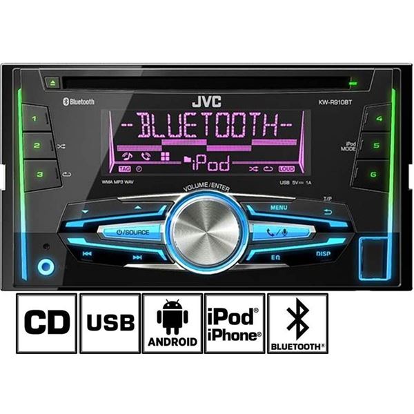 Autoradio Bluetooth JVC KW-R910BTE Autoradio Bluetooth JVC KW-R910BTE