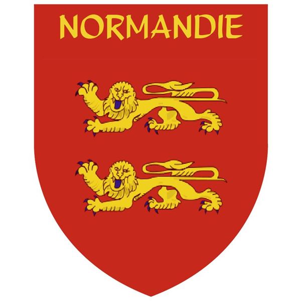 Fanion pour voiture Normandie StickZif Fanion pour voiture Normandie StickZif