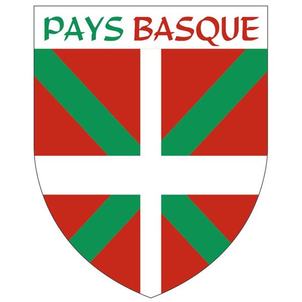 Fanion pour voiture Pays-Basque StickZif Fanion pour voiture Pays-Basque StickZif