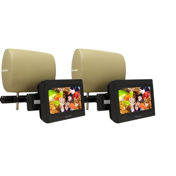2 Lecteurs DVD portable 2 écrans vidéo 7 pouces (17,8 cm) 2 Lecteurs DVD portable 2 écrans vidéo 7 pouces (17,8 cm)