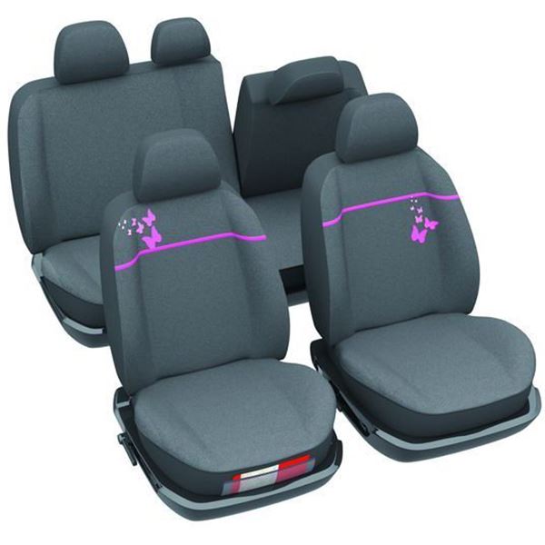 HOUSSE ZOE DBS JEU COMPLET (avec banquette arrière fractionnable) HOUSSE ZOE DBS JEU COMPLET (avec banquette arrière fractionnable)