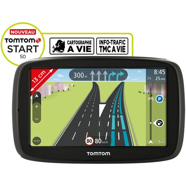 GPS TomTom Start 50 45 Pays + Info Trafic TMC GPS TomTom Start 50 45 Pays + Info Trafic TMC