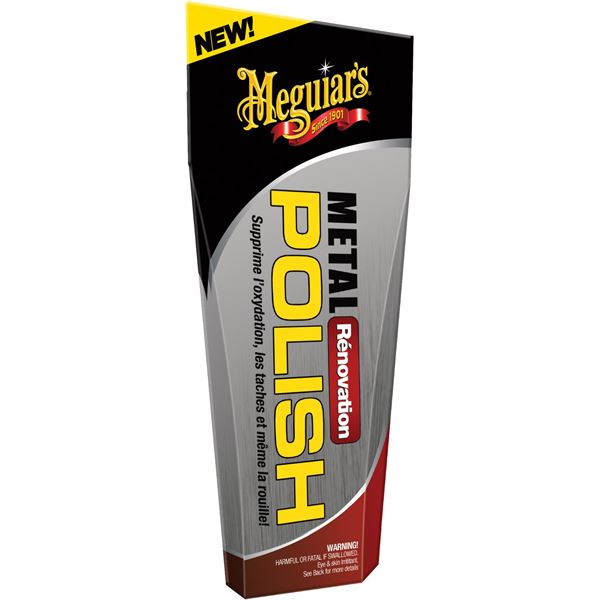 Polish de rénovation pour métaux Meguiar's 119 grs Polish de rénovation pour métaux Meguiar's 119 grs