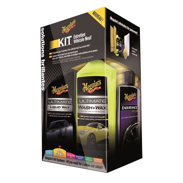 Kit entretien véhicule neuf Meguiar's Kit entretien véhicule neuf Meguiar's