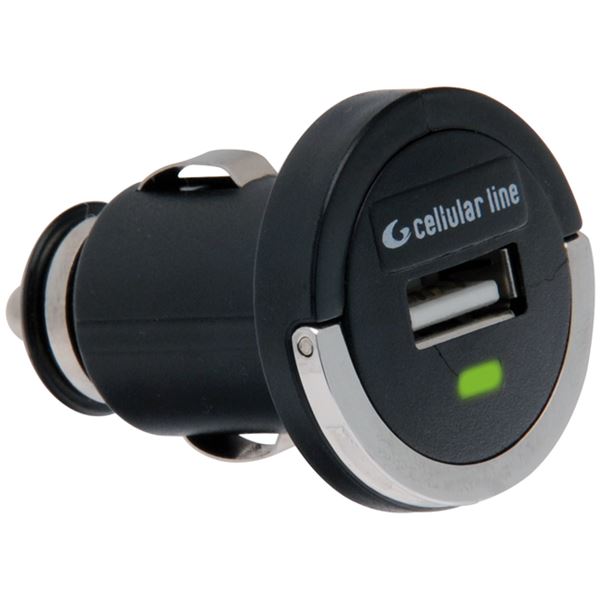 Micro chargeur allume-cigare USB Cellular Line Micro chargeur allume-cigare USB Cellular Line