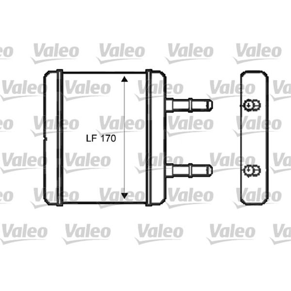 Radiateur de climatisation Valeo 812396 Radiateur de climatisation Valeo 812396