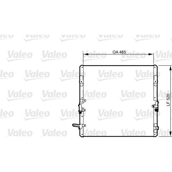 Condenseur de climatisation Valeo 814280 Condenseur de climatisation Valeo 814280