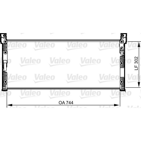 Condenseur de climatisation Valeo 814285 Condenseur de climatisation Valeo 814285