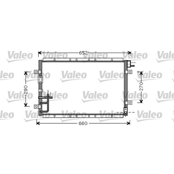 Condenseur de climatisation Valeo 818080 Condenseur de climatisation Valeo 818080
