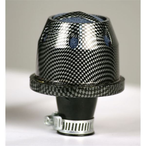 Reniflard cylindrique diamètre 9 look carbone Cesam Sport Reniflard cylindrique diamètre 9 look carbone Cesam Sport
