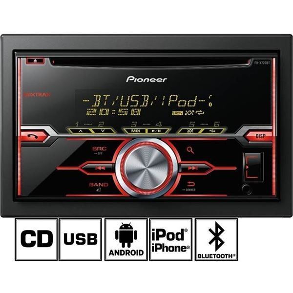 Autoradio Bluetooth Pioneer FH-X720BT Autoradio Bluetooth Pioneer FH-X720BT