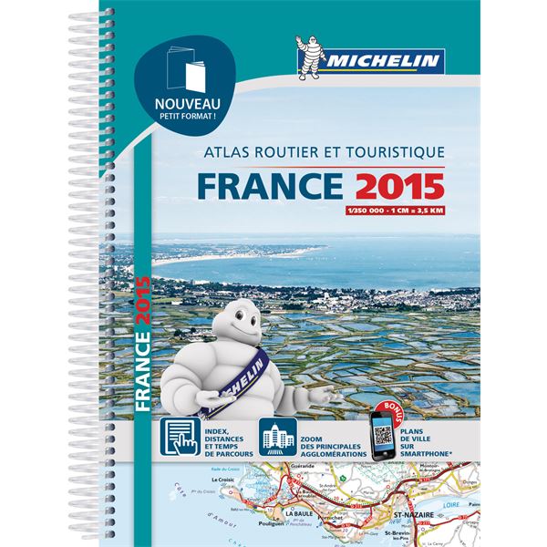 Atlas routier petit format France 2015 Michelin Atlas routier petit format France 2015 Michelin