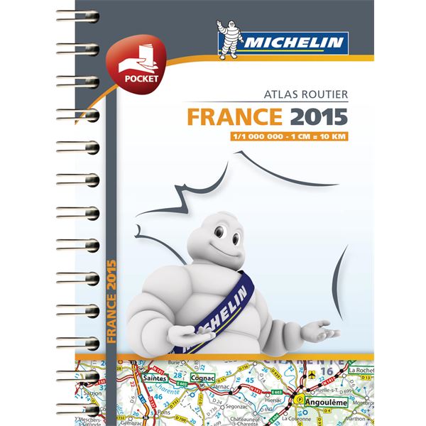 Mini Atlas routier à spirale France 2014 Michelin Mini Atlas routier à spirale France 2014 Michelin