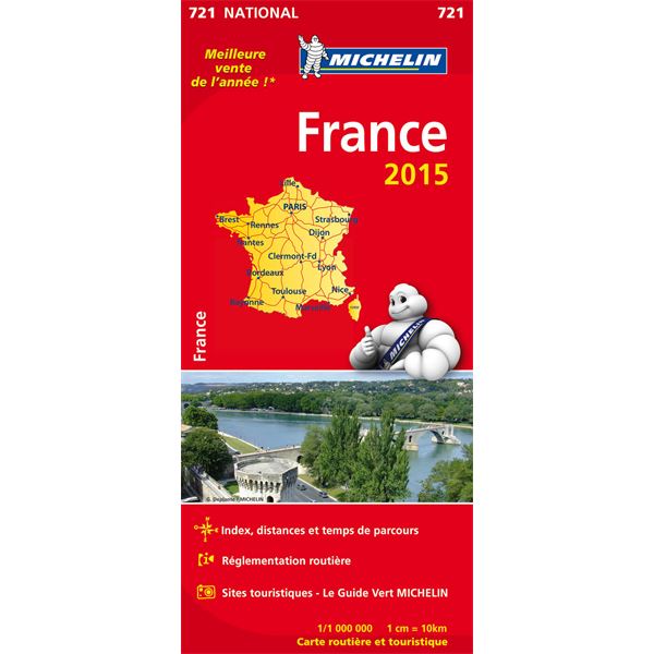 Carte de France 2015 Michelin Carte de France 2015 Michelin