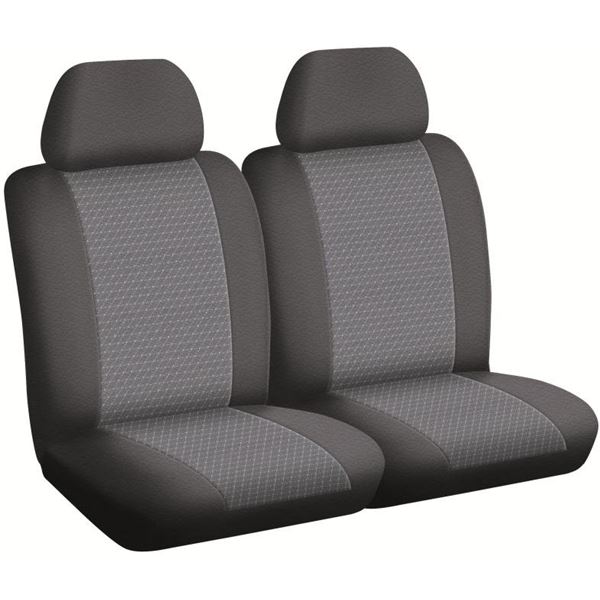 Housse de siège sur mesure pour Transit Custom dès 09/2013 2 sièges Housse de siège sur mesure pour Transit Custom dès 09/2013 2 sièges