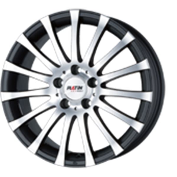 Jante PLATIN Pl47 Noir Mat Poli 7,5x17 5x120ET35 Jante PLATIN Pl47 Noir Mat Poli 7,5x17 5x120ET35