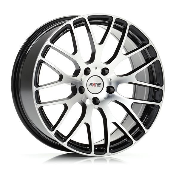 Jante PLATIN Pl70 Noir Mat Poli 8,5x19 5x112ET30 Jante PLATIN Pl70 Noir Mat Poli 8,5x19 5x112ET30