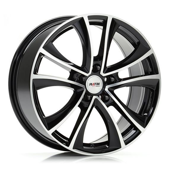 Jante PLATIN Pl71 Noir Brillant Poli 8,5x19 5x120ET50 Jante PLATIN Pl71 Noir Brillant Poli 8,5x19 5x120ET50