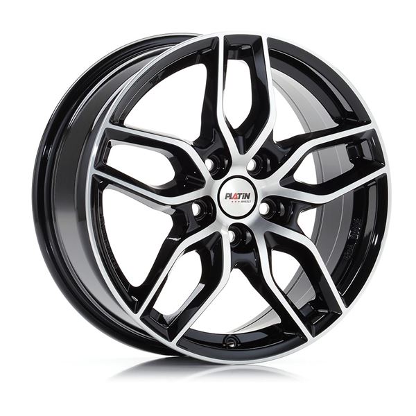 Jante PLATIN Pl72 Noir Brillant Poli 6,5x16 5x114ET38 Jante PLATIN Pl72 Noir Brillant Poli 6,5x16 5x114ET38