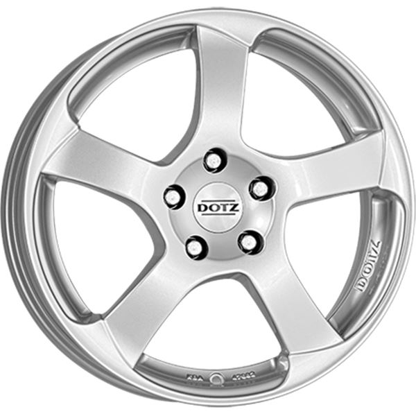 Jante DOTZ Freeride Si Silver 7x16 5x108ET48 Jante DOTZ Freeride Si Silver 7x16 5x108ET48