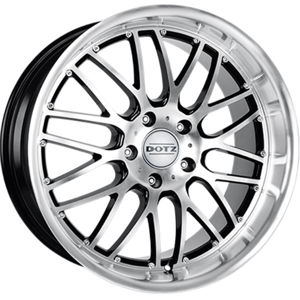Jante DOTZ Mugello Noir Mat / Face Miroir 6,5x15 4x108ET15 Jante DOTZ Mugello Noir Mat / Face Miroir 6,5x15 4x108ET15