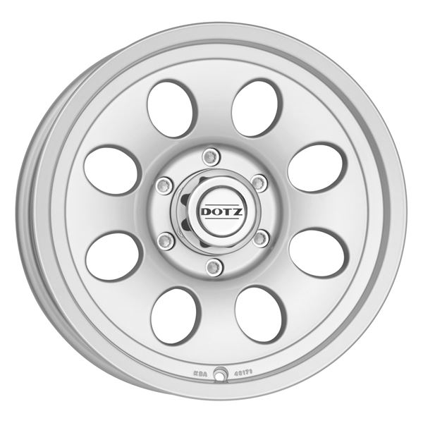 Jante DOTZ Rafting Silver 8x17 6x139,7ET0 Jante DOTZ Rafting Silver 8x17 6x139,7ET0
