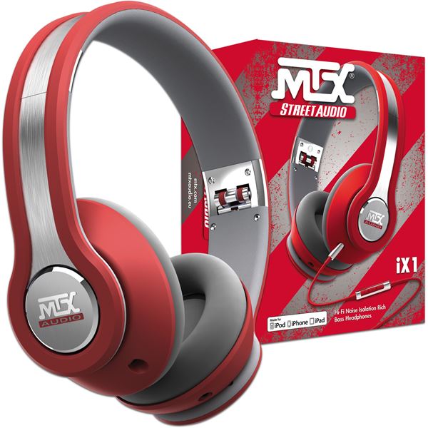 CASQUE AUDIO MTX IX1 ROUGE CASQUE AUDIO MTX IX1 ROUGE