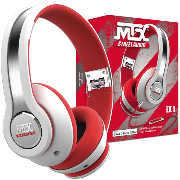 CASQUE AUDIO MTX IX1 BLANC CASQUE AUDIO MTX IX1 BLANC
