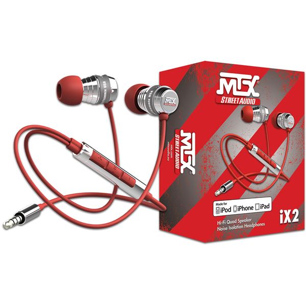 CASQUE AUDIO MTX IX2 ROUGE CASQUE AUDIO MTX IX2 ROUGE