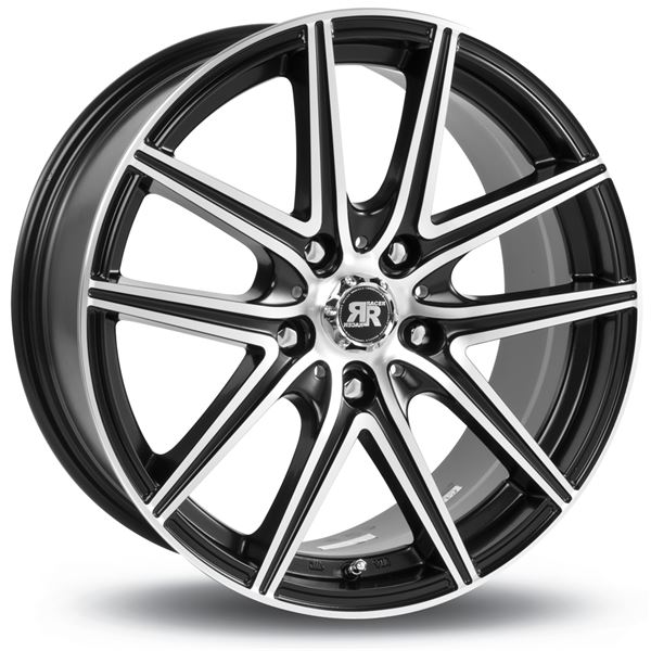 Jante RACER Hornet Noir Satin Face Polie 7,5x17 5x112ET42 Jante RACER Hornet Noir Satin Face Polie 7,5x17 5x112ET42