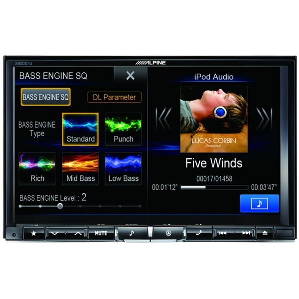 Autoradio GPS Alpine X800D-U Autoradio GPS Alpine X800D-U