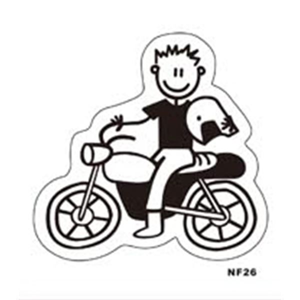 ADHESIF FAMILLE PAPA MOTO ADHESIF FAMILLE PAPA MOTO