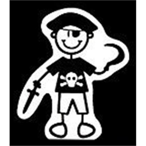 ADHESIF FAMILLE NOIR PIRATE ADHESIF FAMILLE NOIR PIRATE