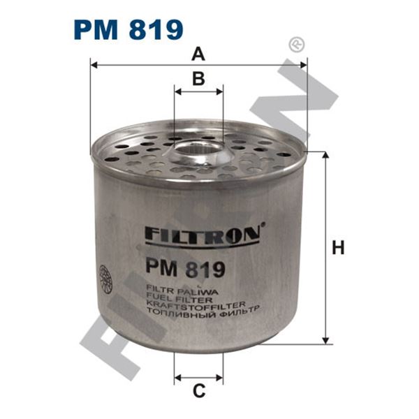 Filtre à gasoil Filtron PM819 Filtre à gasoil Filtron PM819