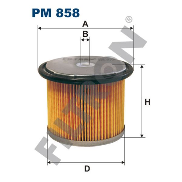 Filtre à gasoil Filtron PM858 Filtre à gasoil Filtron PM858