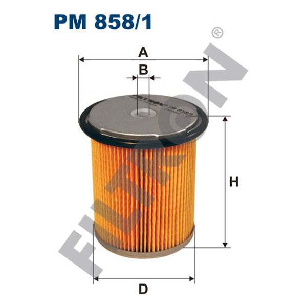 Filtre à gasoil Filtron PM858/1 Filtre à gasoil Filtron PM858/1