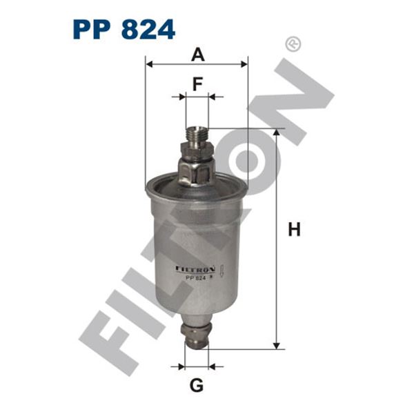 Filtre à gasoil Filtron PP824 Filtre à gasoil Filtron PP824